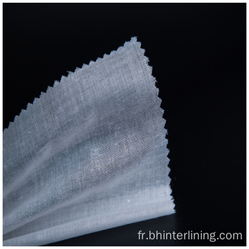 doublure en polyester tricoté à la main dure